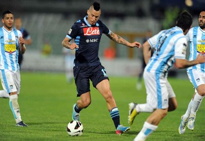 Hamsik, nella partita d'andata Pescara-Napoli