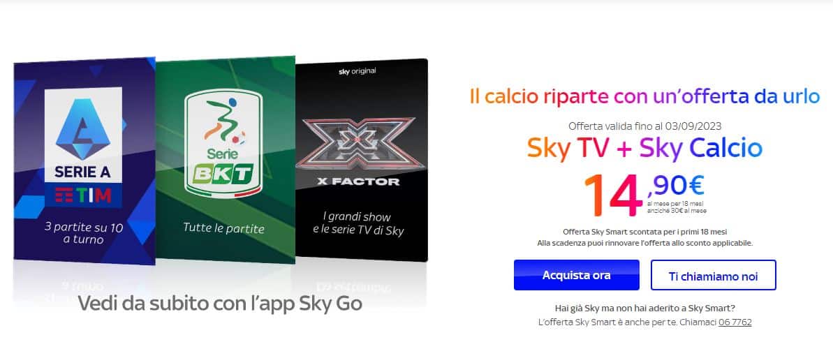 Streaming serie A -SKY