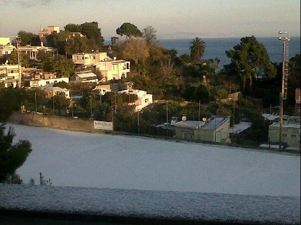 Neve a Capri