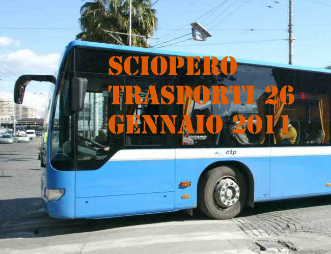 Sciopero Trasporti