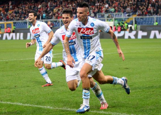 Hamsik Genoa Napoli