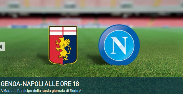 Genoa Napoli streaming