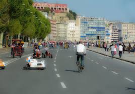 via Caracciolo a Napoli