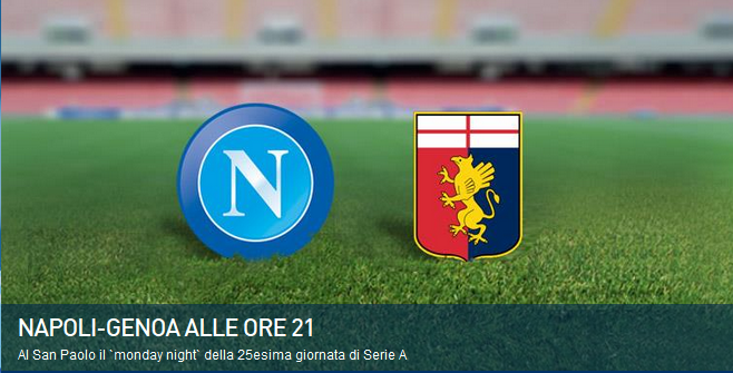 Napoli Genoa Streaming