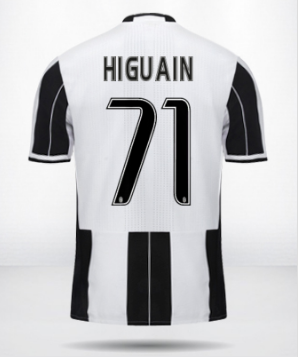 Nuova maglia di Higuain alla Juventus